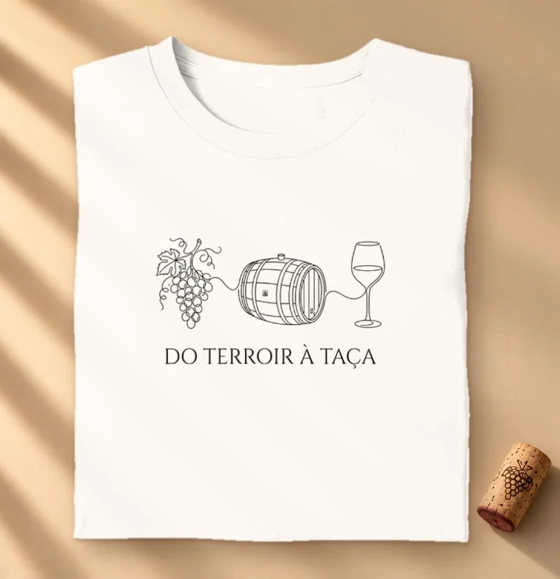 Camiseta Vinho - Do Terroir A Taça