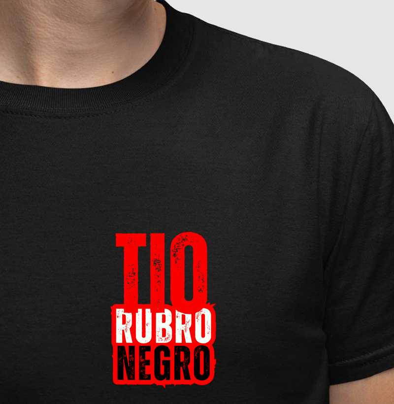 Tio rubro negro de bolso