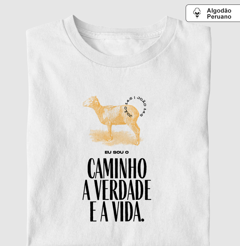 Camiseta Premium - Eu sou o Caminho