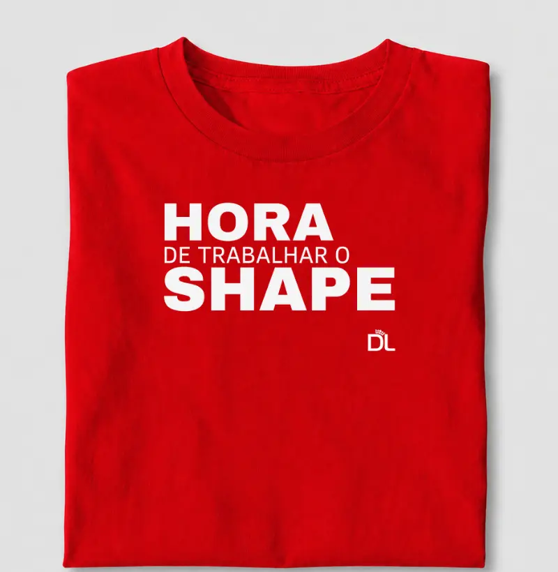 Hora de trabalhar o shape