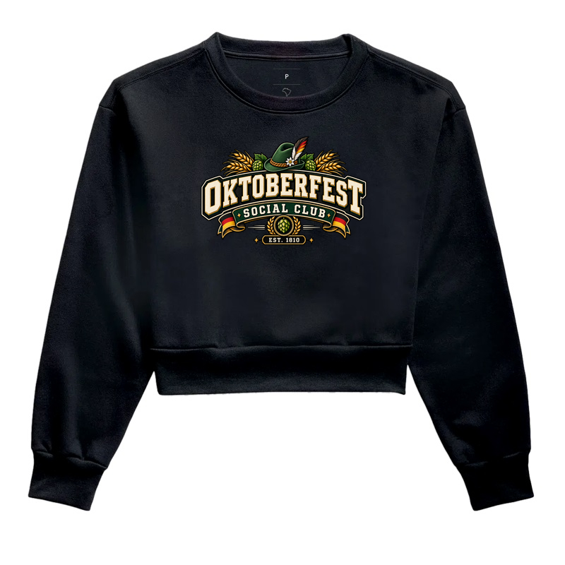 Oktoberfest Social Club - Cropped Moletom