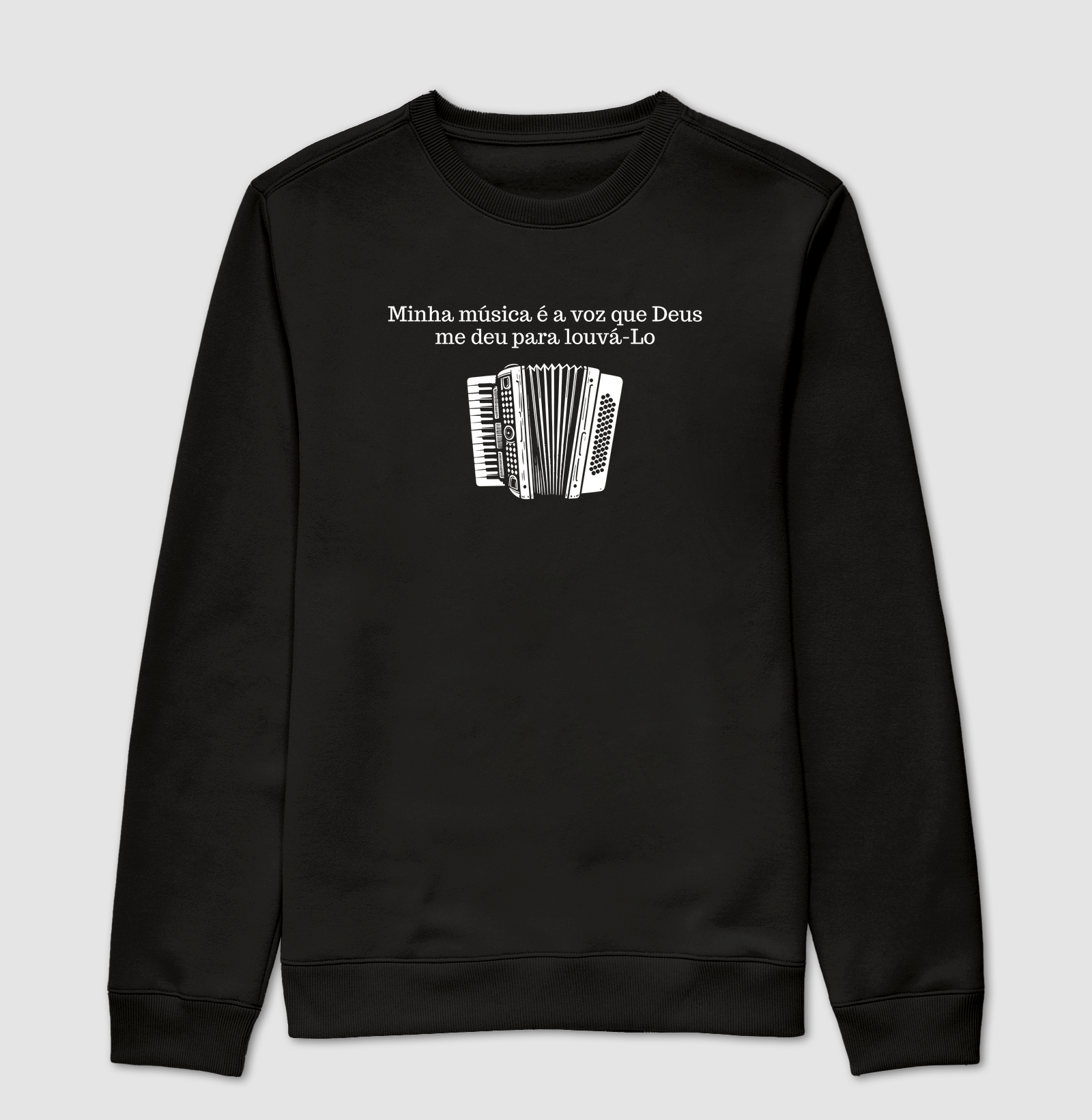 Sanfona - Minha música é a voz que Deus me deu para louvá-Lo