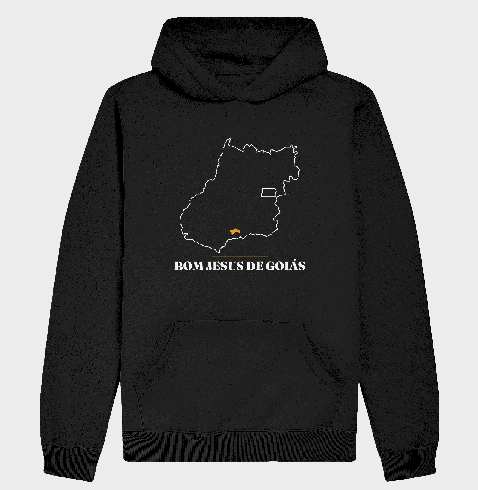 Bom Jesus de Goiás | Traço GO - Hoodie Moletom