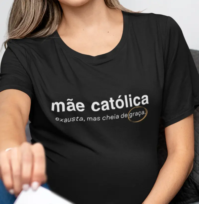 Mãe Católica – Exausta, mas Cheia de Graça