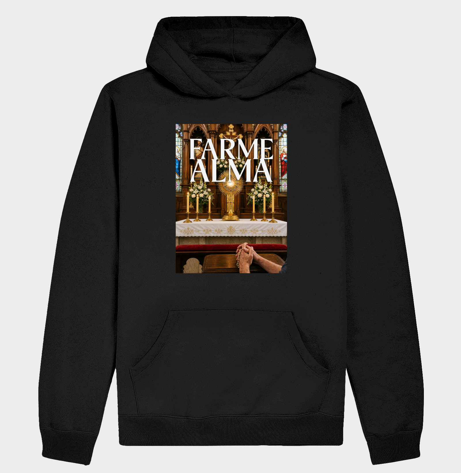 Farme Alma - Adoração ao Santíssimo - Hoodie Moletom