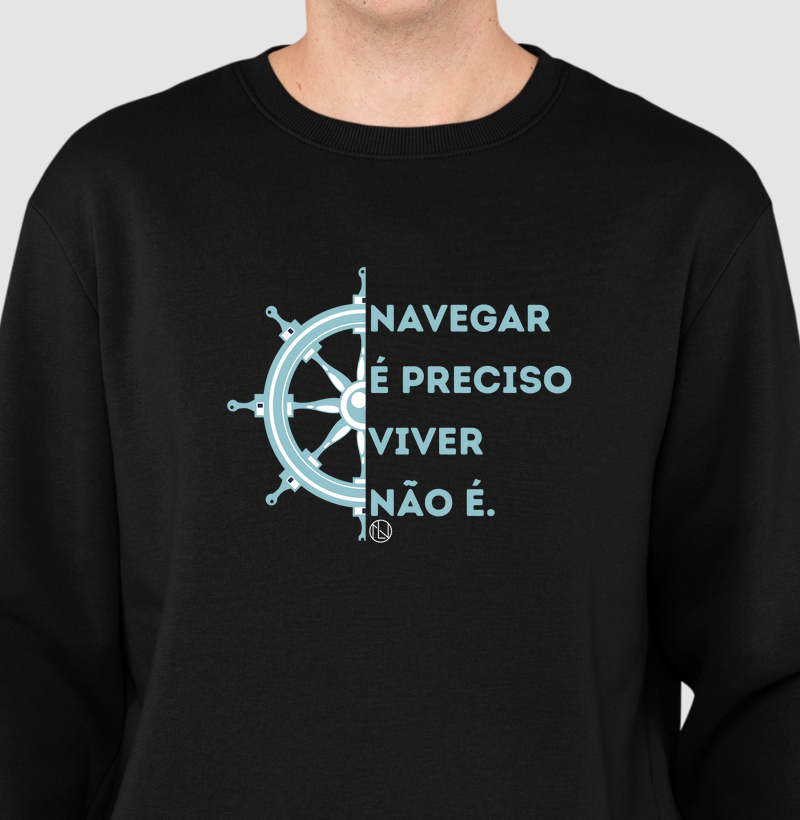 Suéter Timão - Navegar é preciso