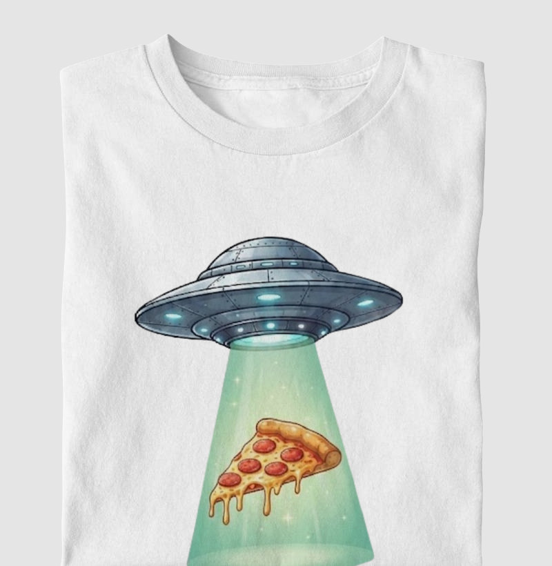 abdução de pizza