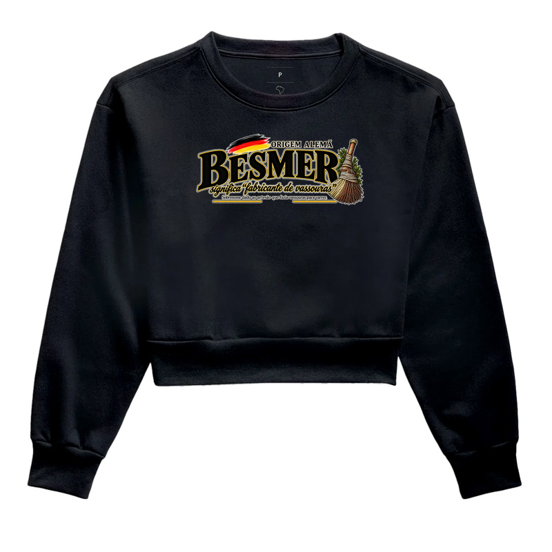 Besmer  - Cropped Moletom