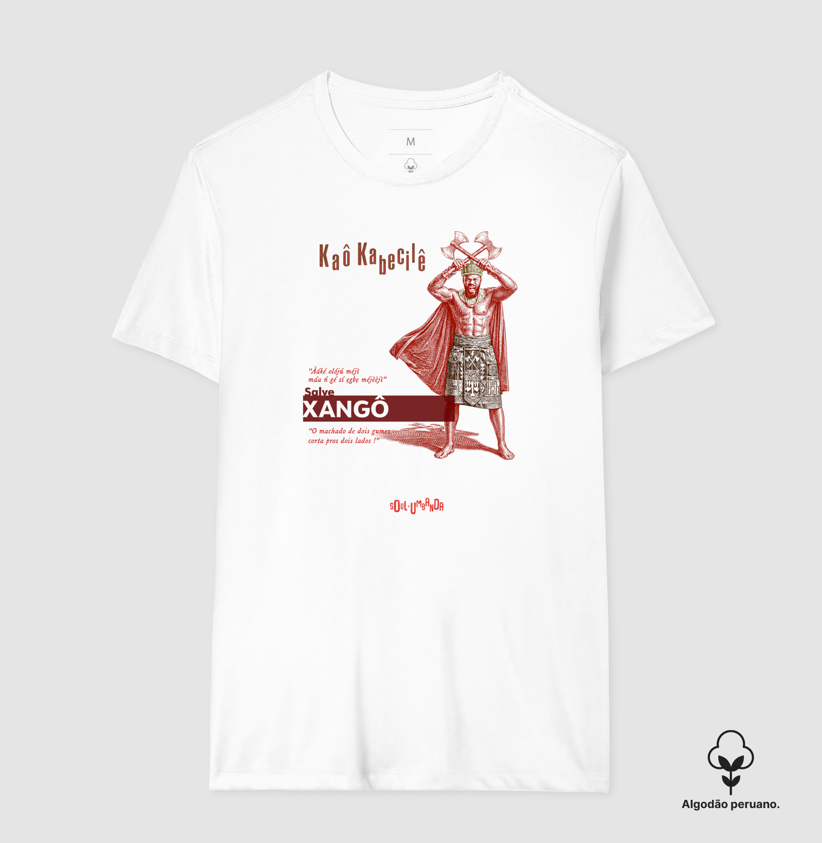 camiseta XANGÔ iorubá