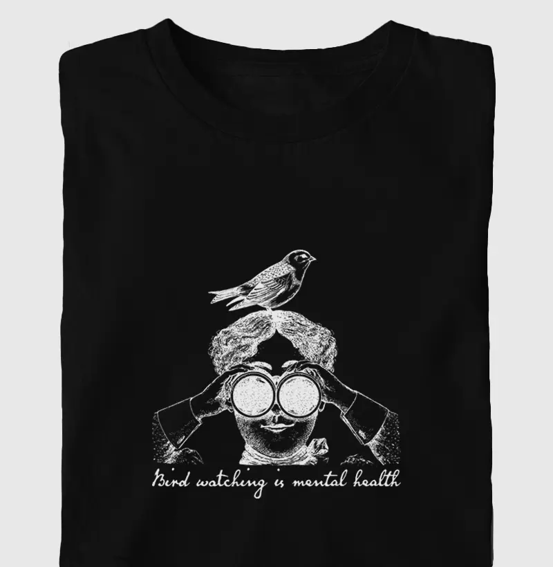 Bird Watching Health Branco Oversized