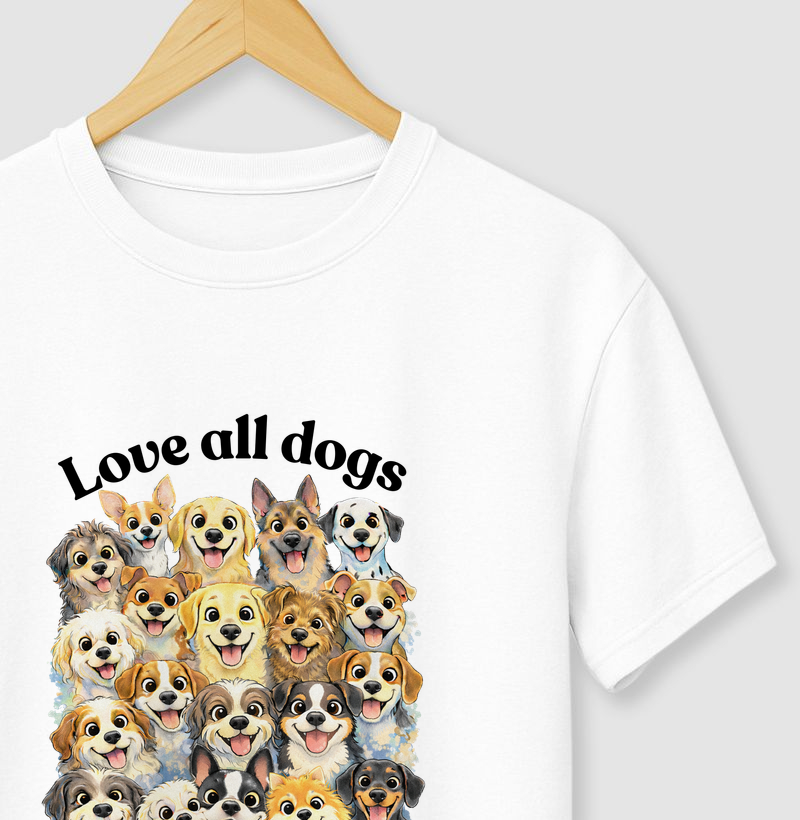 LOVE ALL DOGS (black)