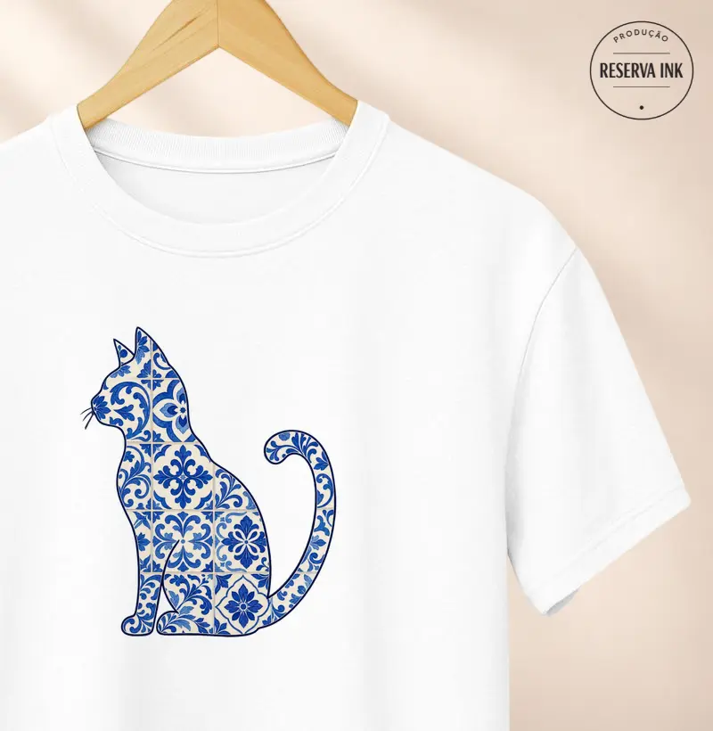 Gato em Azulejo