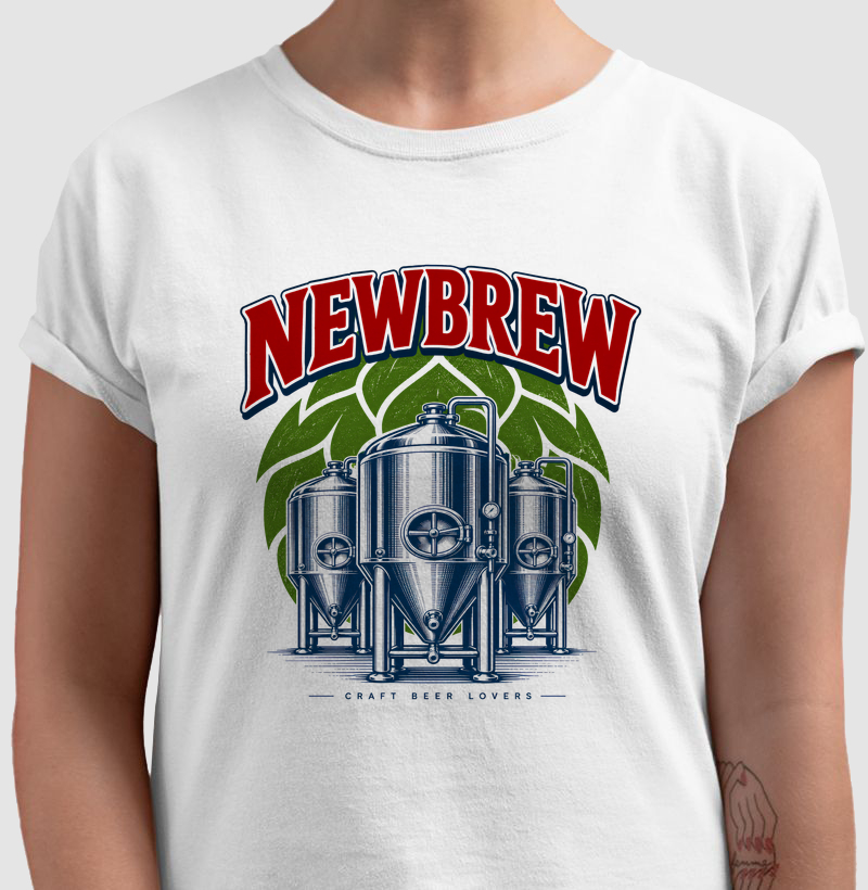 Craft Beer Lovers - New Brew - Camiseta
