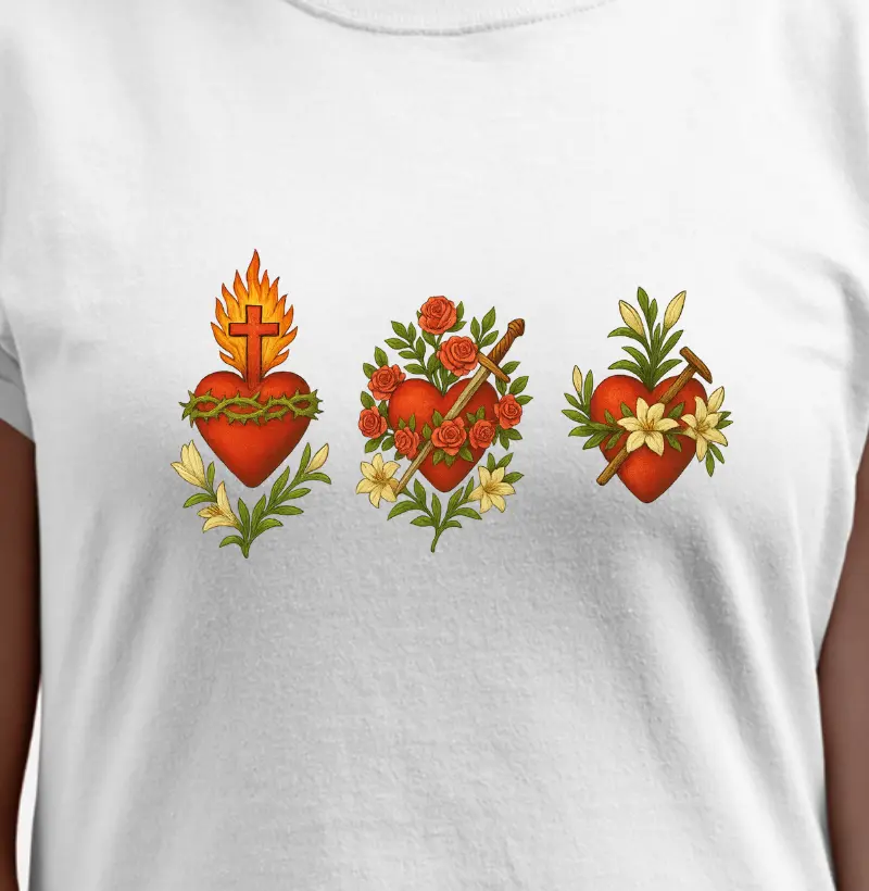 Sagrados Corações! Jesus Maria e José!