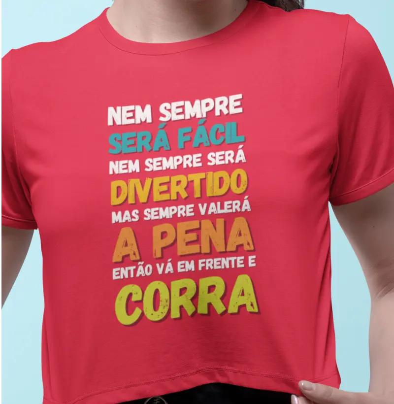 Vá em frente e corre