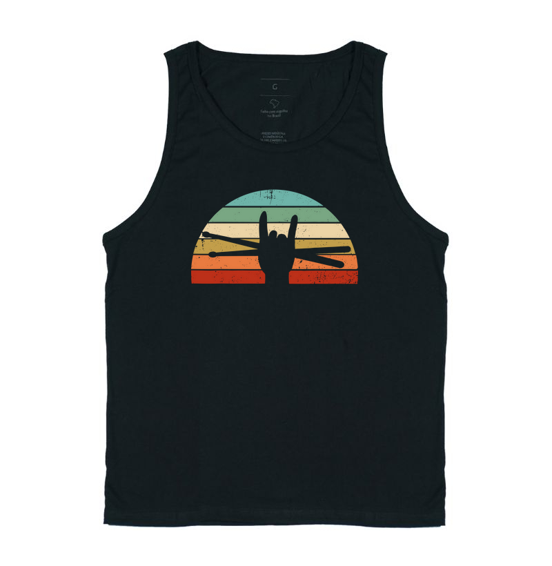 Rock Sign Retro Drumsticks