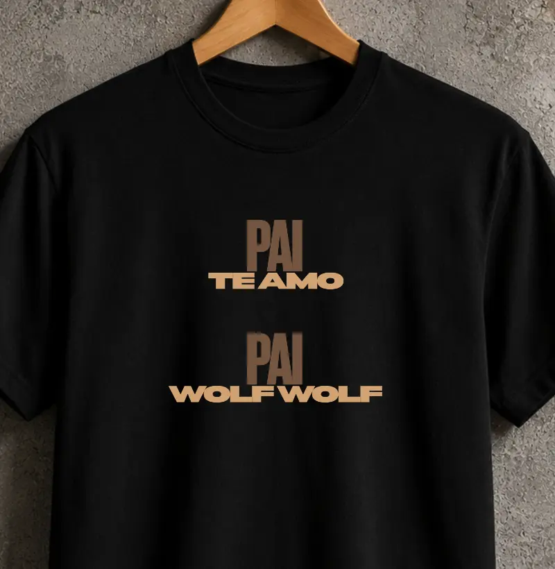Pai te amo Pai wolf wolf
