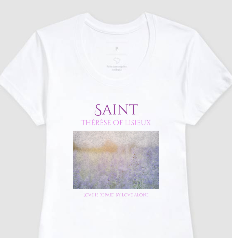 Camiseta Santa Teresa de Lisieux