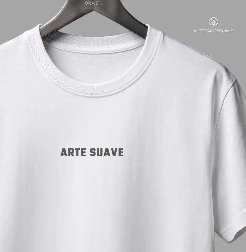 Arte Suave | Pima Cotton - Camiseta Algodão Peruano