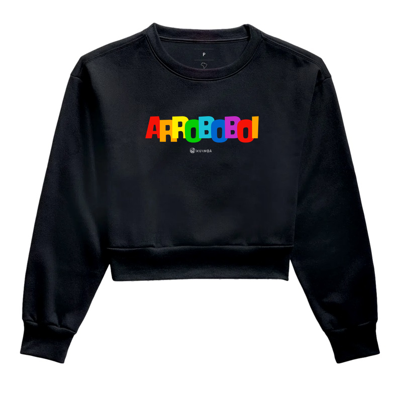 Arroboboi color vibes - Cropped Moletom