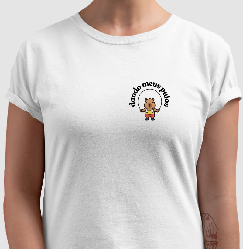 Camiseta Dando meus Pulos 
