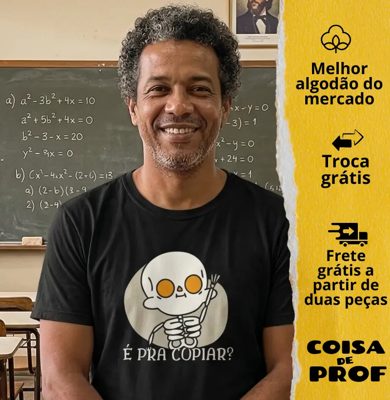 Camiseta É pra copiar