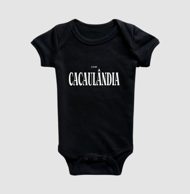 Cacaulândia | Tipografia RO - Body Infantil