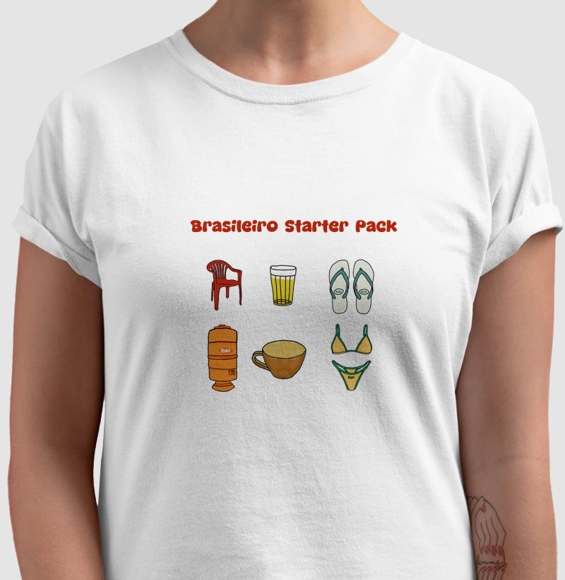 Camiseta Starter Pack Brasil