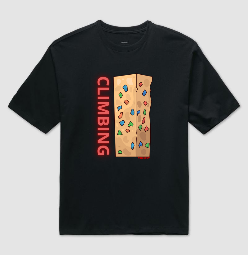 Camiseta Climbing Oversized