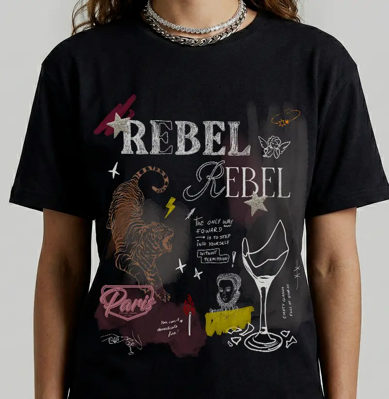 Rebel Rebel - Camiseta  - Camiseta