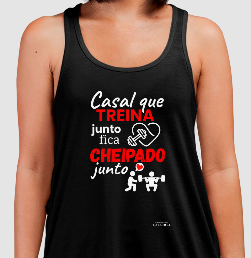 Casal que treina junto