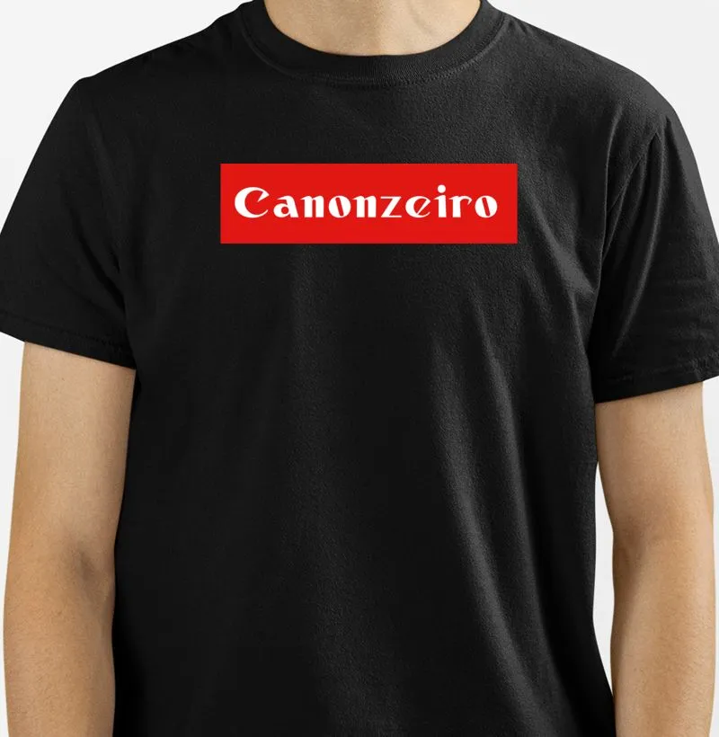 Camiseta masculina canonzeiro