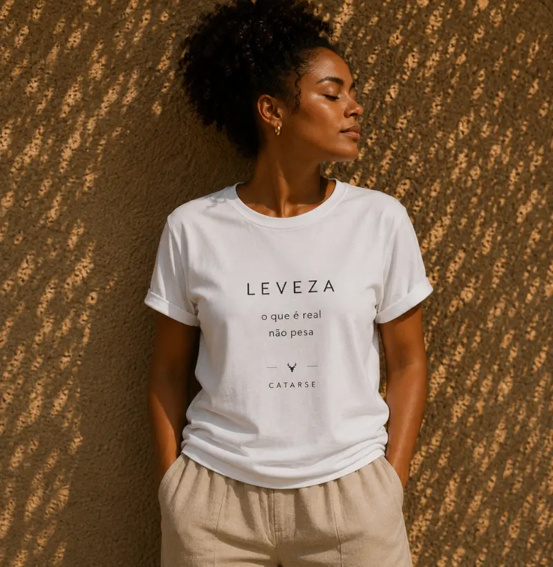 LEVEZA — “o que é real não pesa”