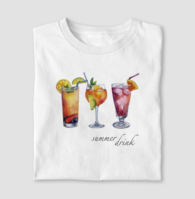 Camiseta Summer Drinks