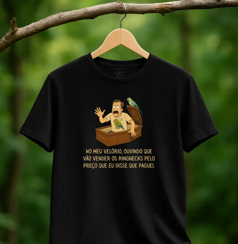 Camiseta Ringneck - Comic Velório