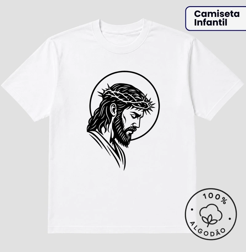 Cristo perfil  - Minimalista