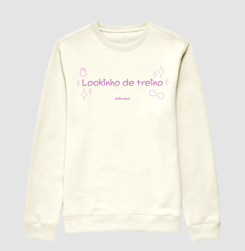 Suéter Lookinho de treino 