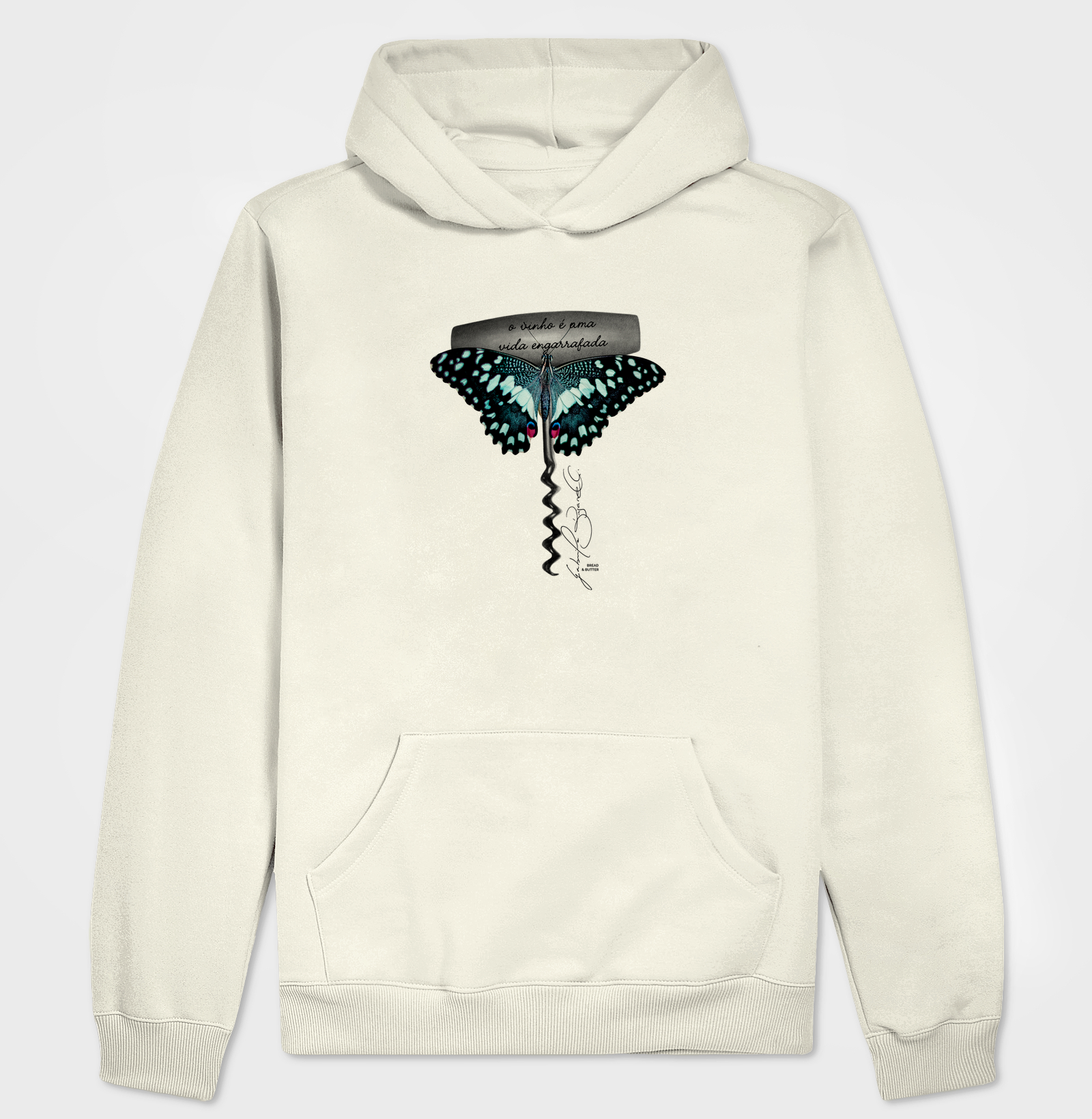 Moletom Capuz Bread, Butter & Bigarelli