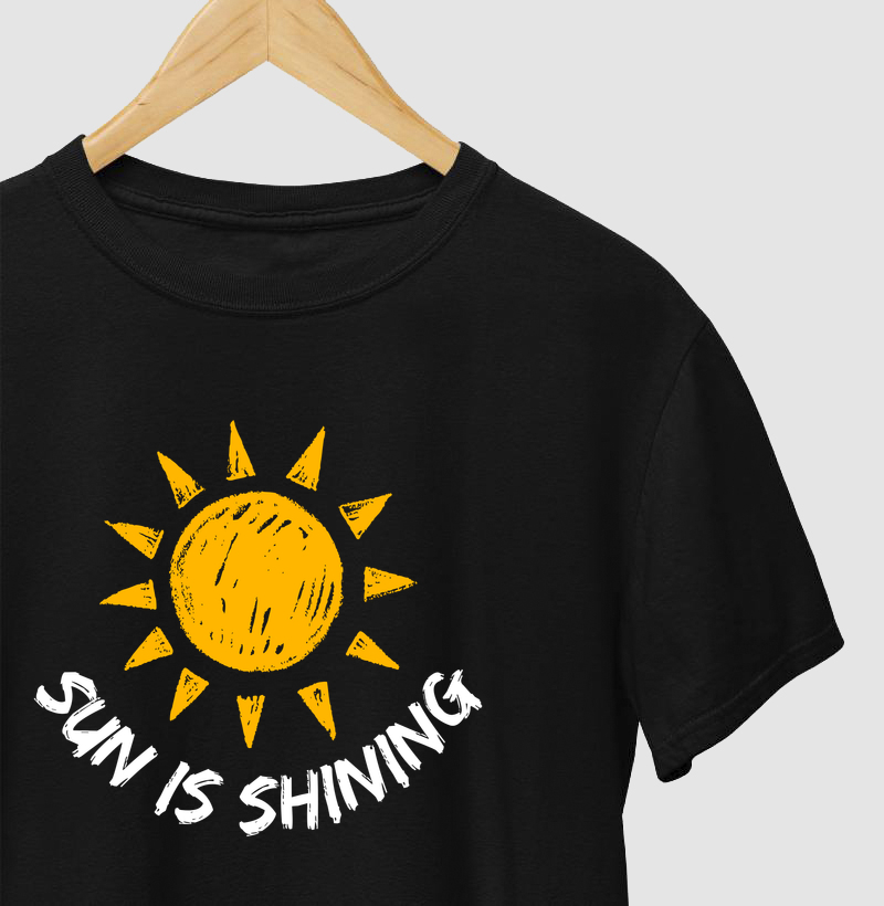 Sun is shining