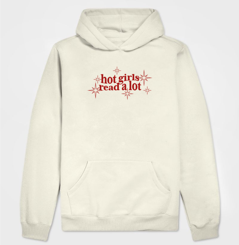 Hoodie Hot Girls Read a Lot