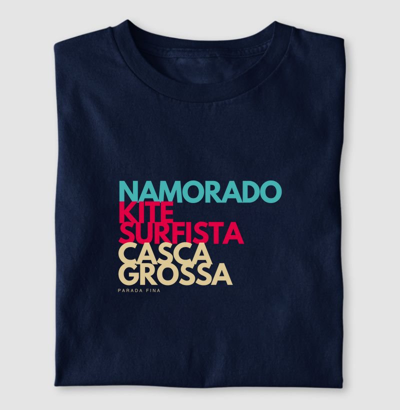 Namorado. Kitesurfista. Casca Grossa.