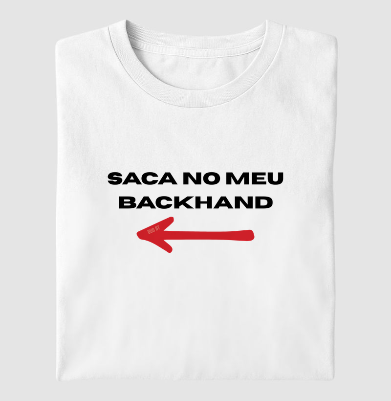 Saca no Meu Backhand - Canhoto