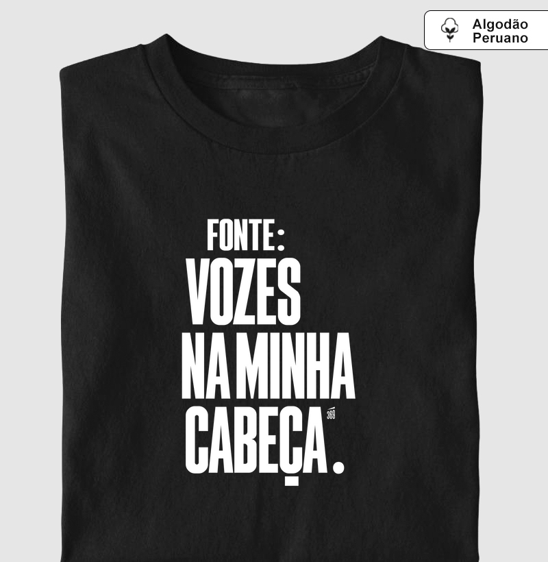 Fonte: vozes na minha cabeça