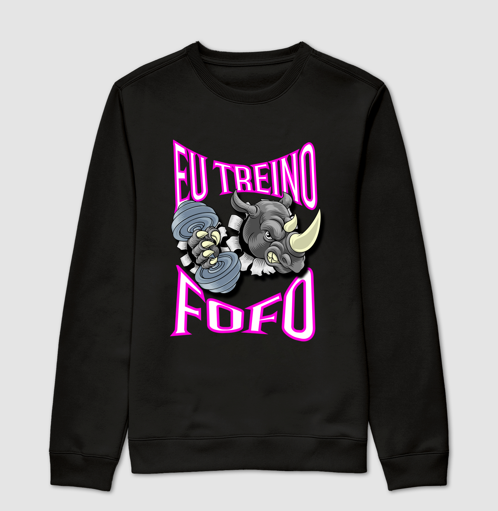 Rinoceronte - Eu treino fofo