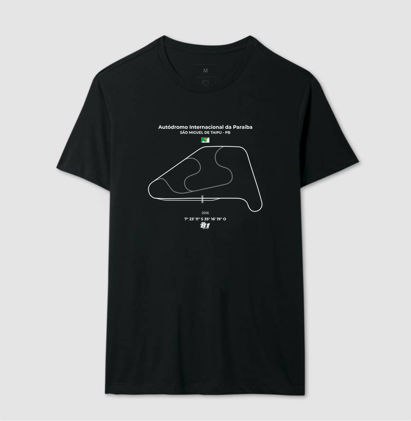 Camiseta Autódromo Internacional da Paraíba