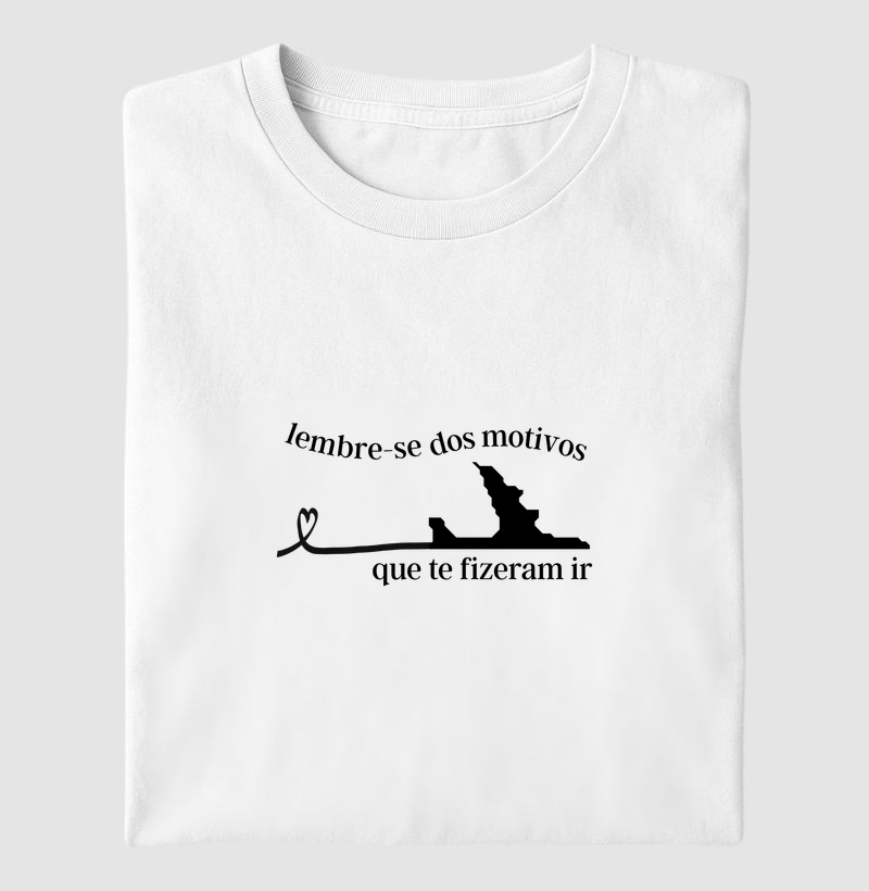 Lembre-se dos motivos que te fizeram ir