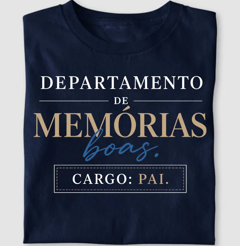 Departamento de memorias boas. cargo: pai