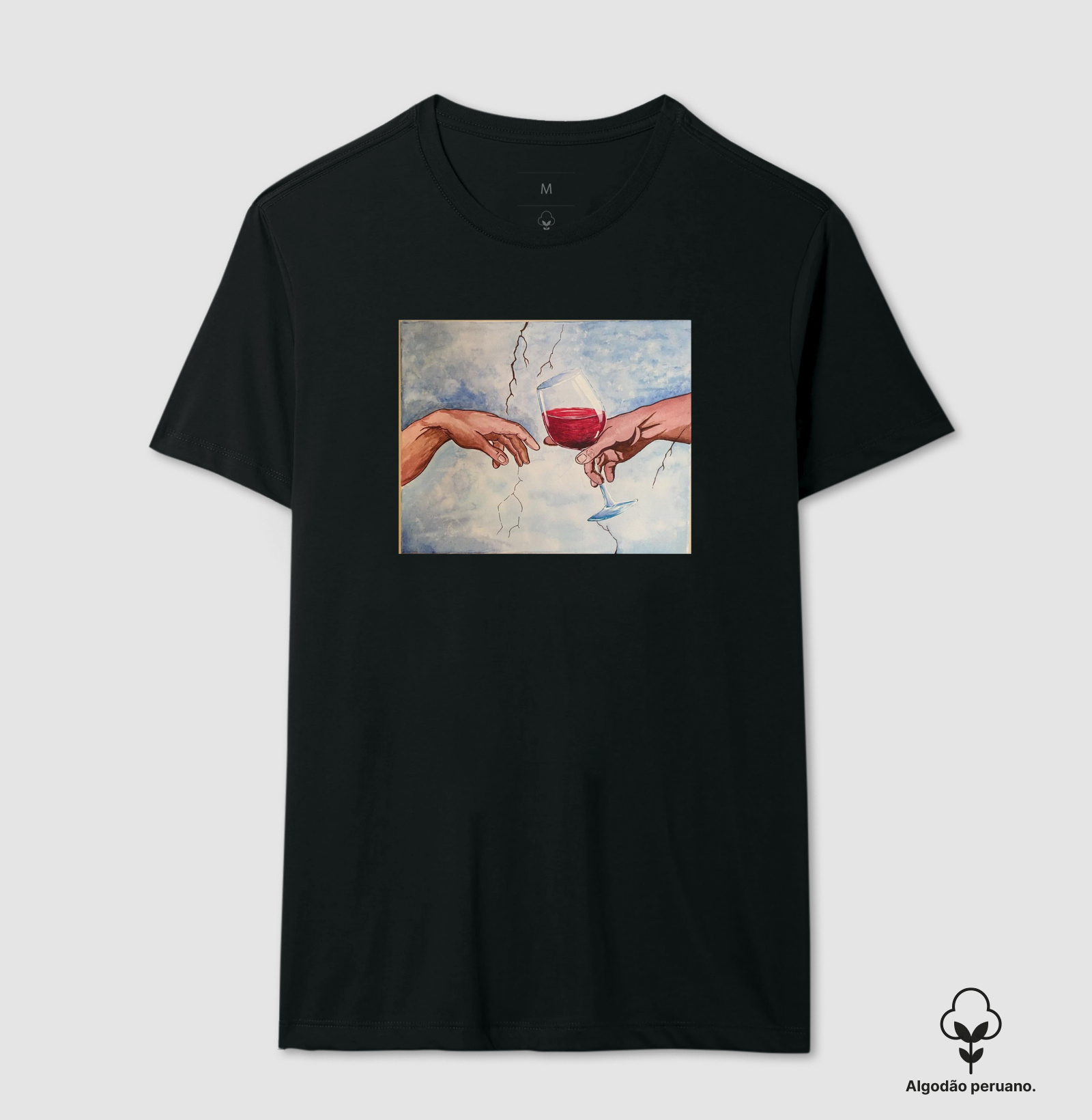 Camiseta A Criação do Vinho