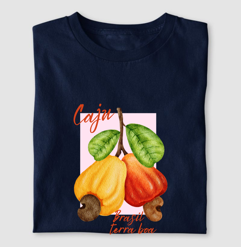Camiseta "Cajú" Brasil Terra Boa | OxenteWear