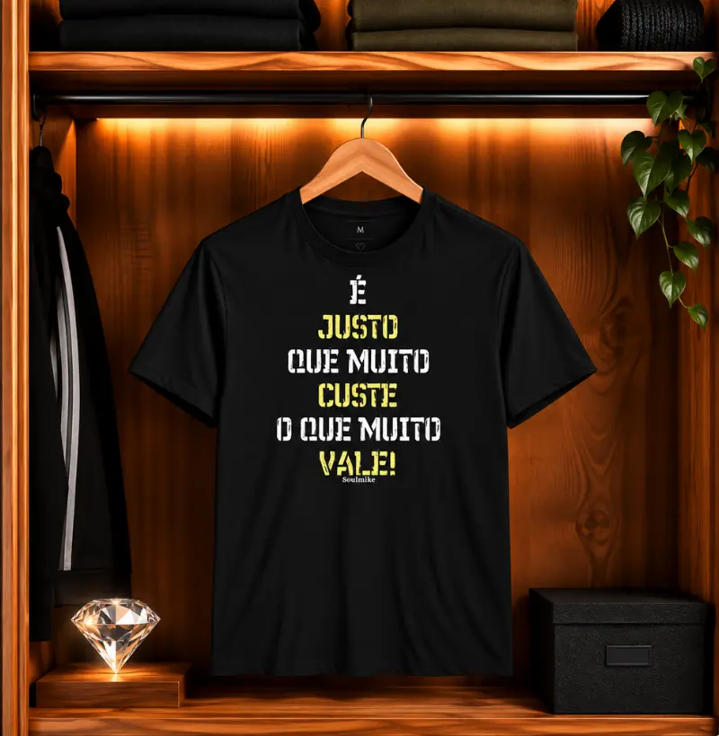 Justo que muito custe II - Camiseta